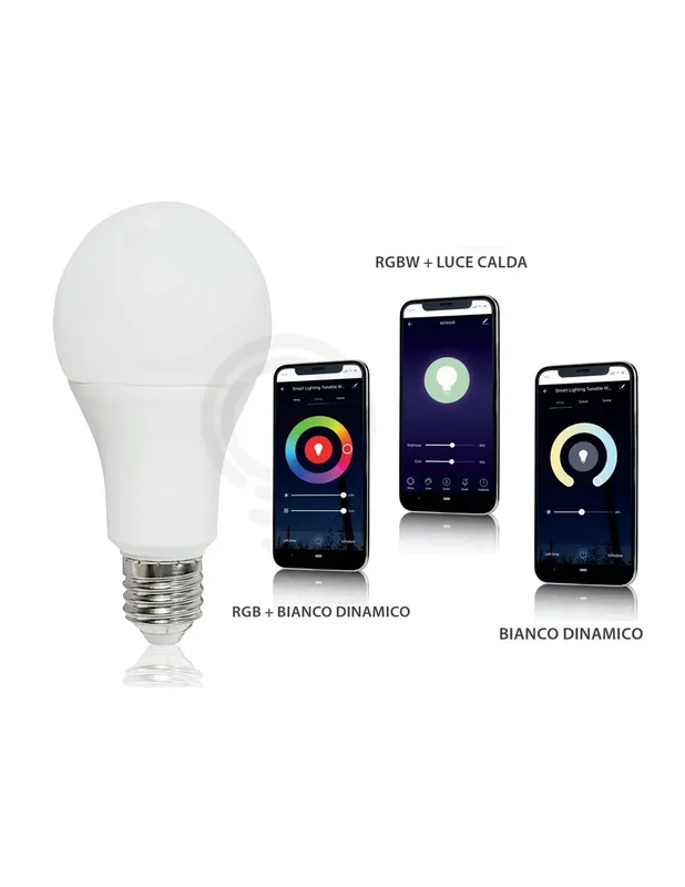 Scelto Dai Clienti Lampada led sfera goccia rgb wireless alexa smart 12w e27 950lm