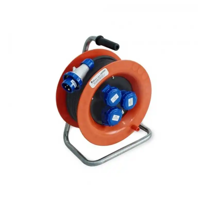Più Venduto rosi prolunga elettrica da cantiere avvolgicavo 30 metri 220v 16a 3g2,5 3 Industriale 16a 2p+e ip67 rosi 4002