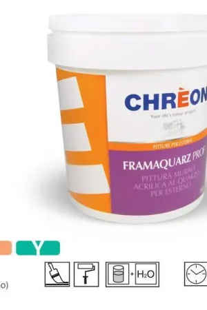 IDROPITTURA CHRÈON FRAMAQUARZ PROFESSIONALE 14lt Prezzo Di Fabbrica