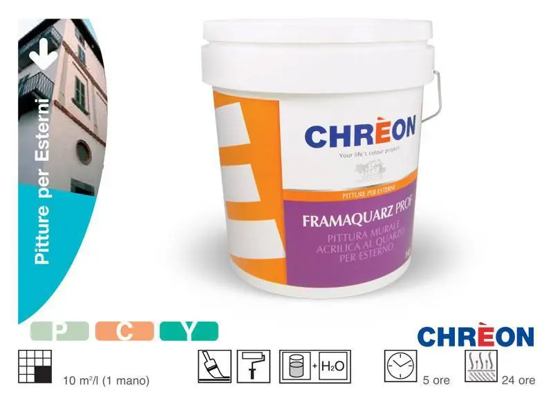 IDROPITTURA CHRÈON FRAMAQUARZ PROFESSIONALE 14lt Prezzo Di Fabbrica