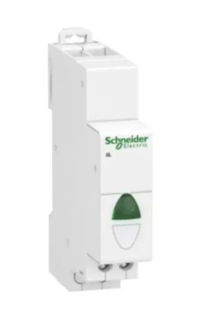 Spia verde Schneider Electric Acti9 iIL 110-230Vac - A9E18321 Offerta Limitata