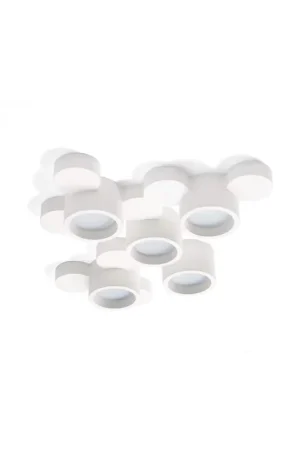 Sforzin Tecnico Chio T264 plafoniera moderna in gesso Consegna Rapida