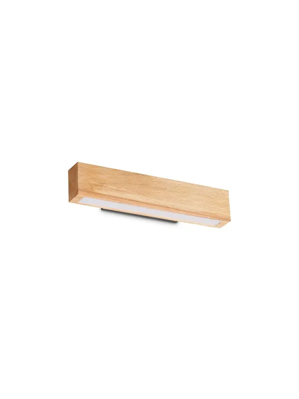 Nuova Collezione Applique a led moderno design legno 40cm per ufficio cucina DL1780