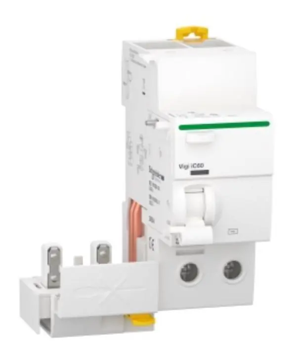 Blocco differenziale Schneider Electric Acti9 QuickVigi iC60 2P 40A 30mA Tipo AC -A9Q41240 Pagamento Sicuro