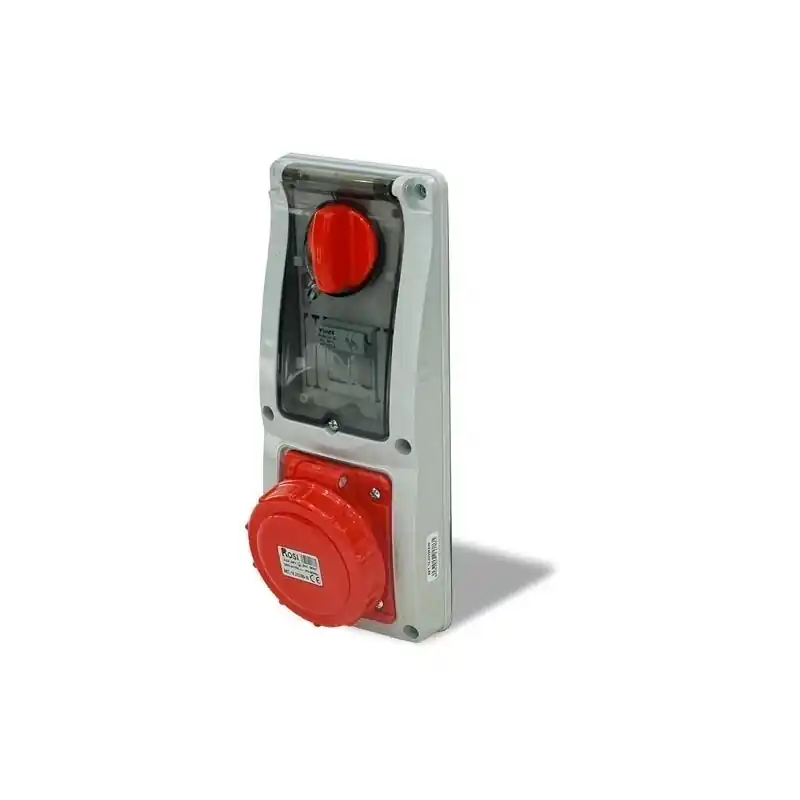 A Buon Prezzo rosi presa interbloccata con portafusibili 3p+n+t 16a 380v ip67 verticale 5p 16.3416R6-I