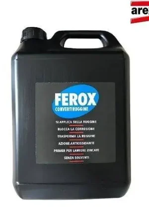 Convertiruggine mangia ruggine Ferox 4000ml Nuova Collezione