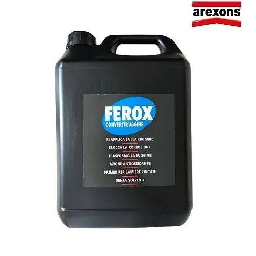 Convertiruggine mangia ruggine Ferox 4000ml Nuova Collezione