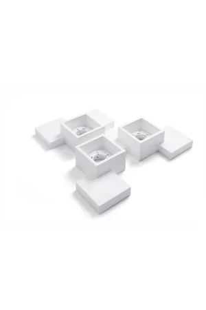 Sforzin Tecnico Side T293 plafoniera moderna in gesso Prezzo Scontato