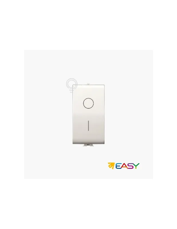 Interruttore elettrico bipolare 1/0 2poli 16a illuminabile compatibile matix Occasione Imperdibile