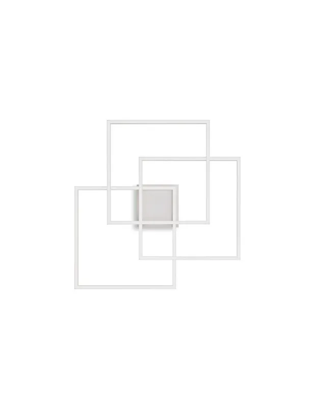 Ultima Occasione Ideal Lux Frame Pl Quadrato Bianco