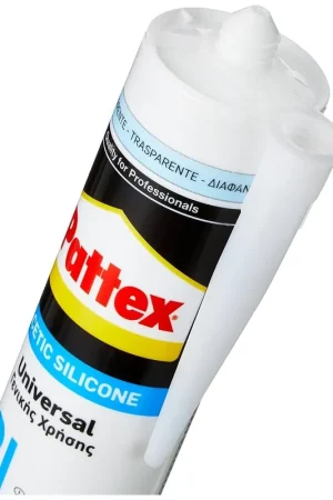 Silicone sigillante acetico antimuffa per bagni e infissi resistente alla muffa 280ml PATTEX Silicon 5 - Bianco Direttamente Dal Produttore