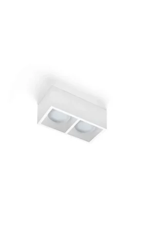 Sforzin Tecnico Mylasa T295 plafoniera moderna in gesso a due luci Prezzo Conveniente
