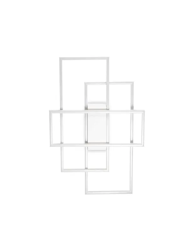 Sconto Ideal Lux Frame Pl Rettangolo Bianco