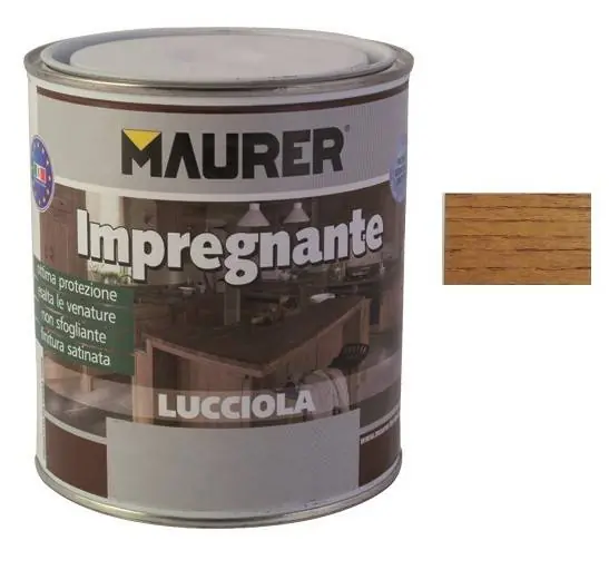 IMPREGNANTE SINTETICO PER LEGNO 750ml Mogano Professionale