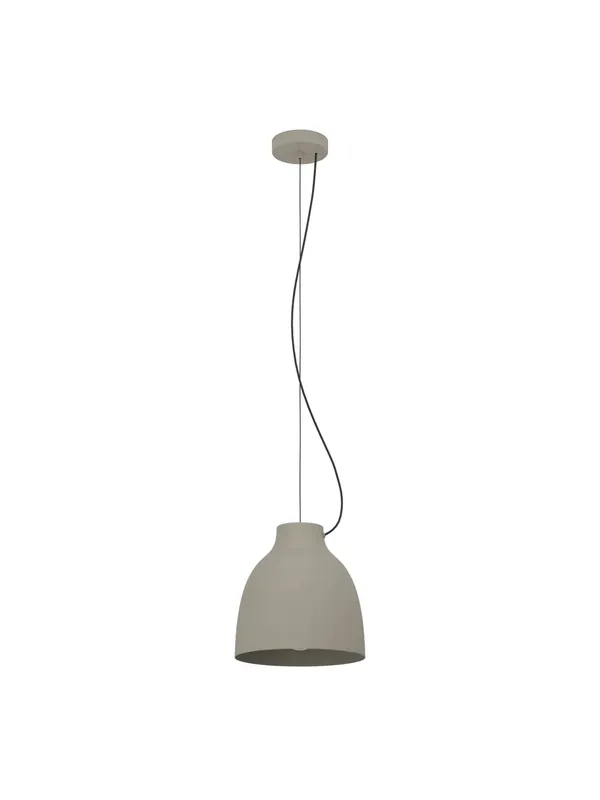 Ultima Occasione Lampadario a sospensione moderno design tortora a 1 luce GL1660