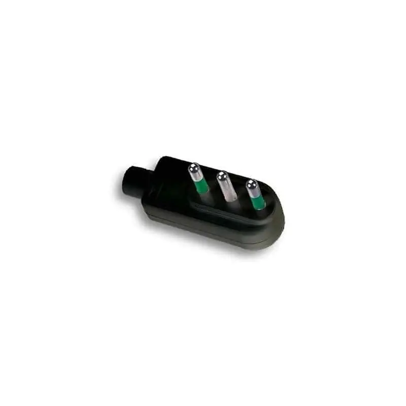 faeg 20615 spina piatta salvaspazio 10a 2p+t nera fg20615 Occasione