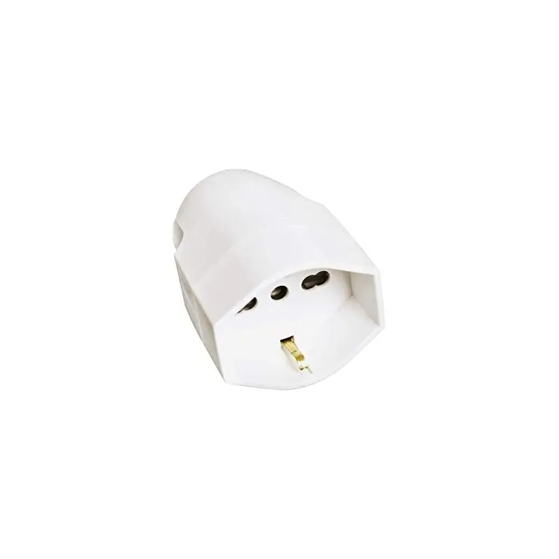 faeg 20517 presa volante schuko bipasso p40 2p+t 10a 16a bianca fg20517 Di Tendenza