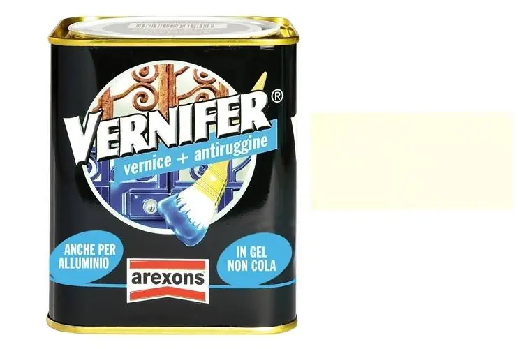 VERNIFER ANTIRUGGINE BIANCO BRILLANTE 750ml Reso Gratuito