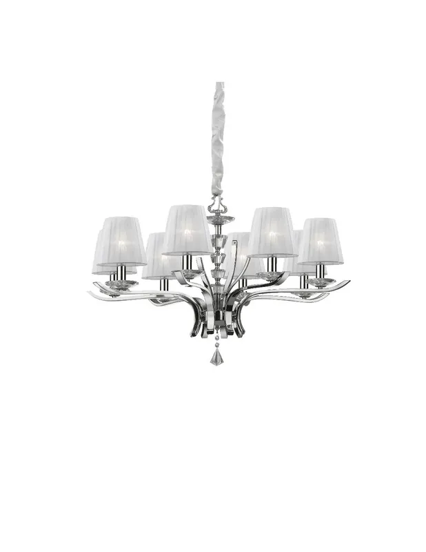 Ideal Lux Pegaso SP8 lampadario a sospensione classico per salotto E14 40W Più Venduto
