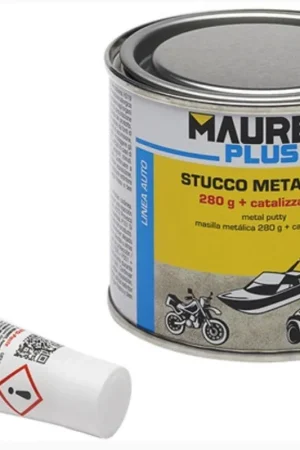 Stucco metallico Maurer Plus 280g + catalizzatore Reso Gratuito