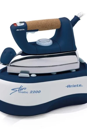 Compra Online Ariete 6257 Stiromatic 2200 – Ferro a Caldaia Domestico con Vapore Verticale e Piastra in Alluminio