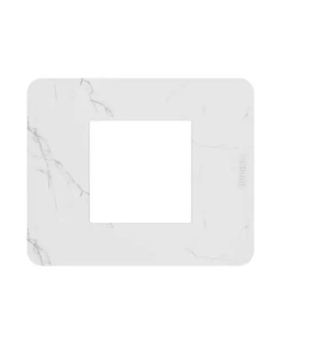 Placca Bticino MatixGo 2 moduli carrara - JA4802EM Non Perdere