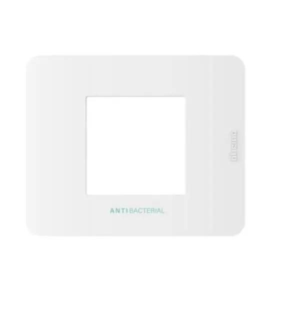 Placca Bticino MatixGo 2 moduli antibatterica - JA4802JAB Novità