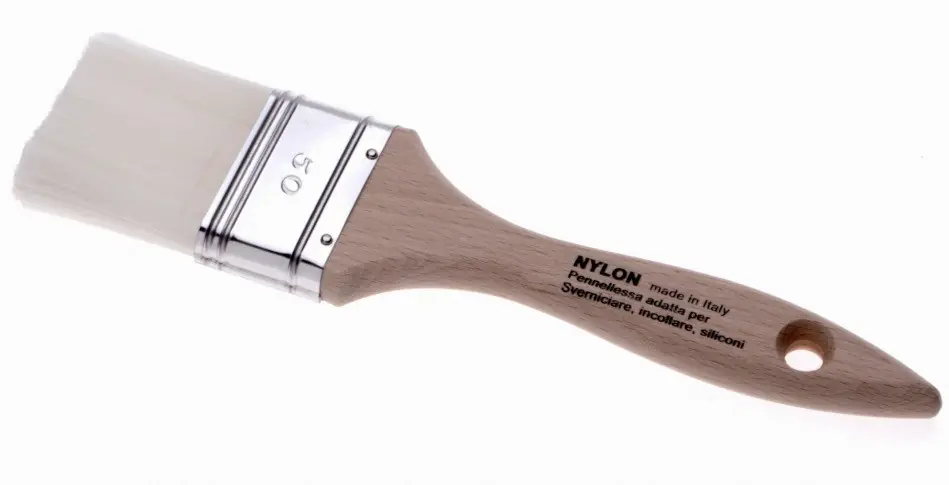 Pennellessa filamenti Nylon rigido 50mm per sverniciare, incollare e per uso industriale Prezzo Basso