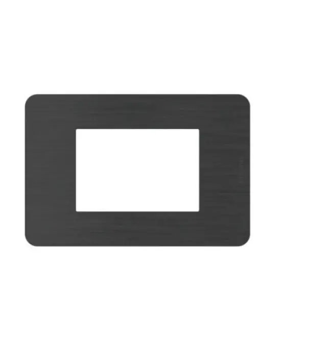 Miglior Prezzo Placca Bticino MatixGo 3 moduli nero nichel - JA4803EN