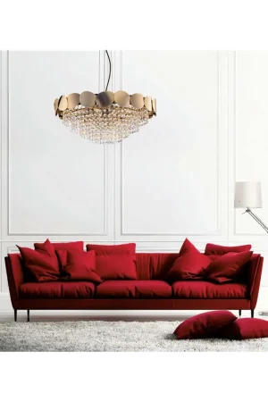 A Buon Prezzo Lampadario classico lusso in cristallo 8 luci luxury lgt 012 design swarovsky