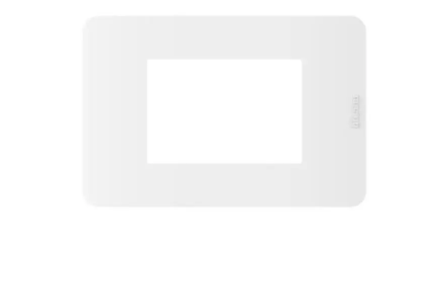 Nuova Collezione Placca Bticino MatixGo 3 moduli bianco - JA4803JW