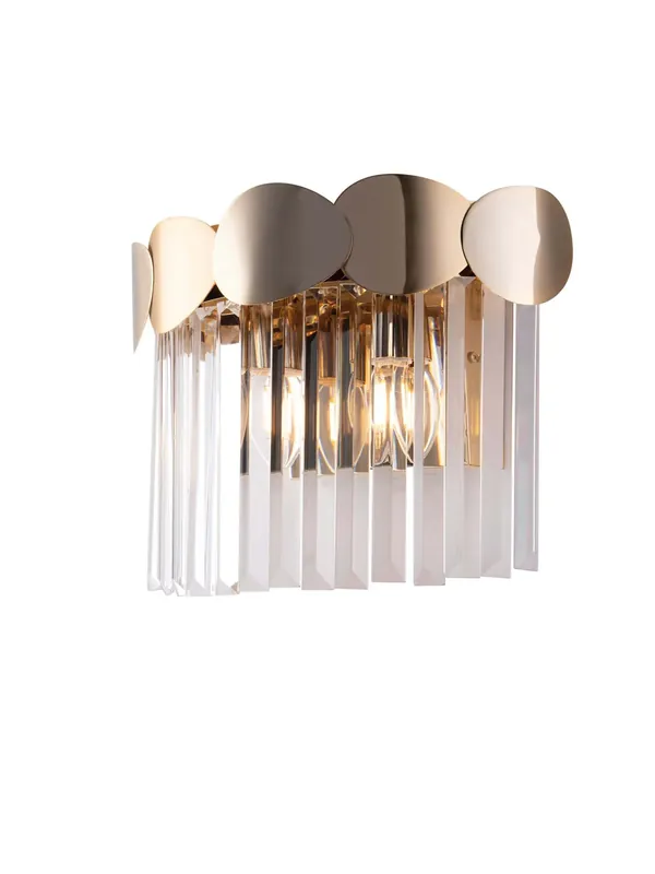 Bestseller Applique classico lusso in cristallo 2 luci luxury lgt 006 design swarovsky