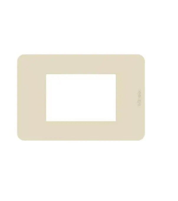 Placca Bticino MatixGo 3 moduli avorio - JA4803TI Reso Gratuito