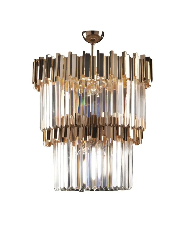 Occasione Imperdibile Lampadario classico lusso in cristallo 12 luci luxury lgt 002 design swarovsky