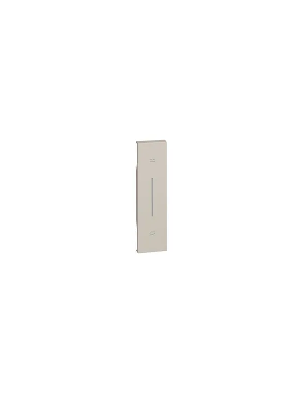 Ordina Subito Cover illuminabile per pulsante interbloccato e comando tapparelle connesso 1 modulo sabbia