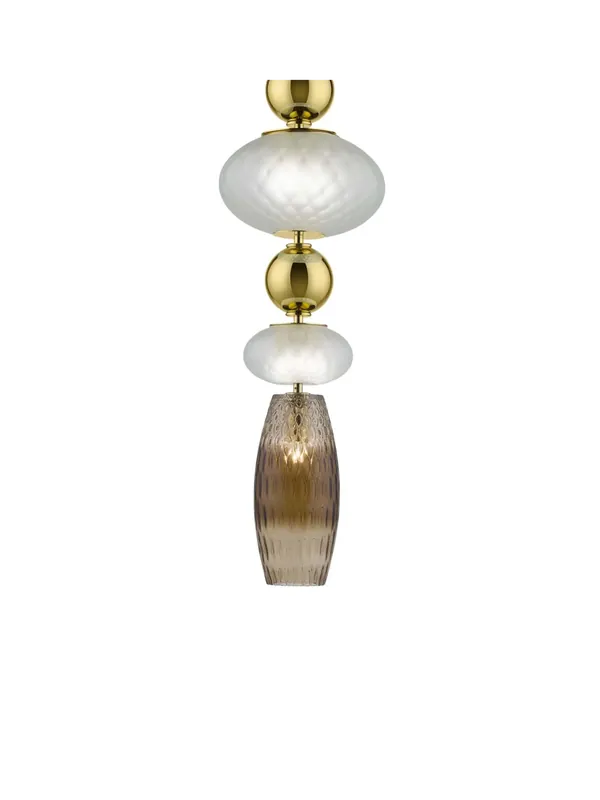 Bestseller Lampadario sospensione lusso vetro soffiato 5 luci luxury m154 design murano