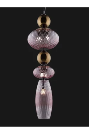 Ultima Occasione Lampadario sospensione lusso vetro soffiato 5 luci luxury m153 design murano