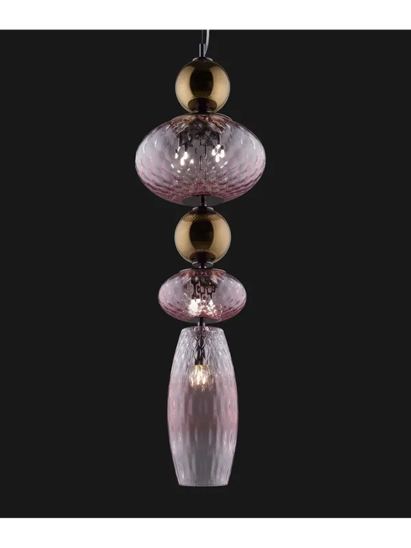 Ultima Occasione Lampadario sospensione lusso vetro soffiato 5 luci luxury m153 design murano