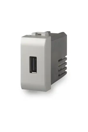 Ultime Pezzi 4 box per bticino living light tech presa per smartphone 2,1a 4bx4b.nt.usb