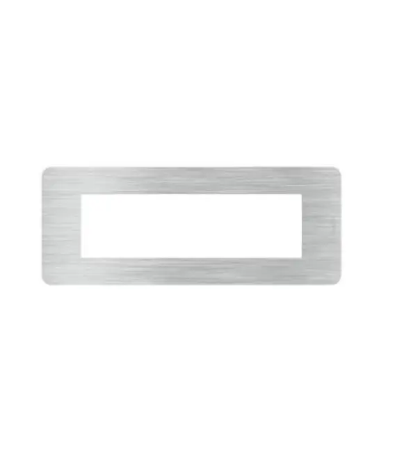 Consegna Rapida Placca Bticino MatixGo 7 moduli alluminio - JA4807EA
