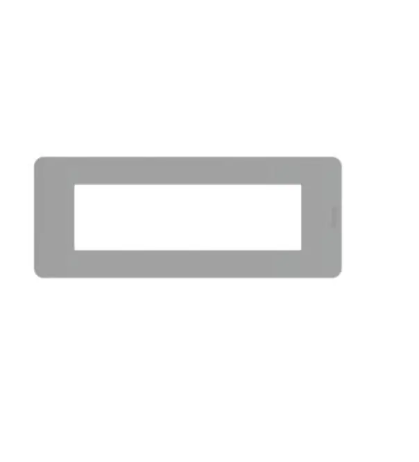 Prezzo Scontato Placca Bticino MatixGo 7 moduli grigio - JA4807JG