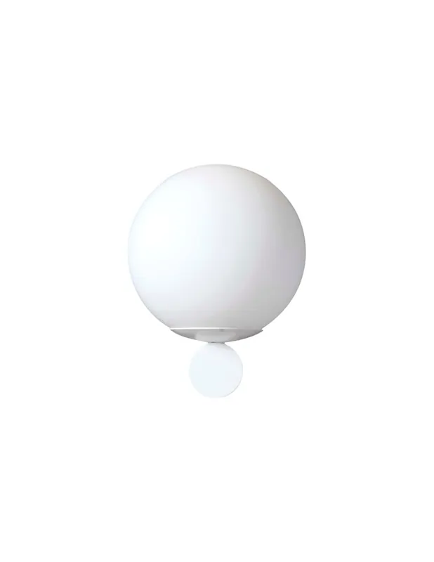 Acquista Ora Marchetti Luna AP lampada da muro in metallo nero oro bianco
