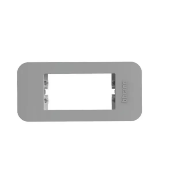 Ultimissimo Modello Placca Bticino MatixGo 1 modulo profilato grigio - JA4811M1JG