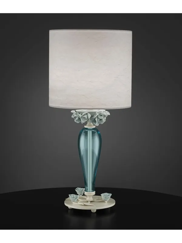 Affare Lumetto classico in porcellana tiffany a 1 luce luxury m102 swarovsky