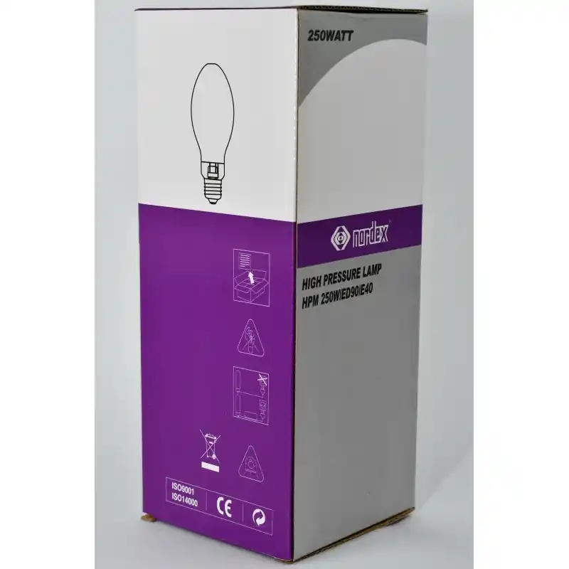 Ultimissimo Modello nordex lampada 250w e40 4200k mercurio alta pressione ellissoidale nordex nx400744