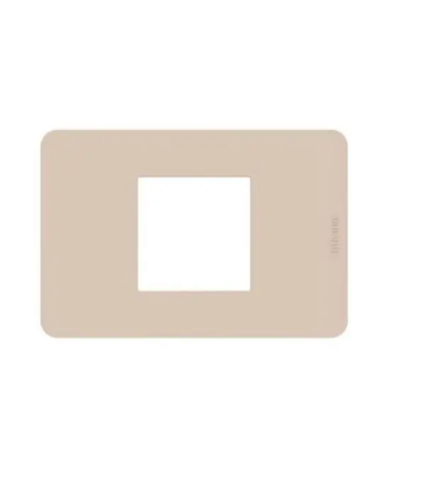 Offerta Lampo Placca Bticino MatixGo 2 moduli centrati Ritual - JA4819TR
