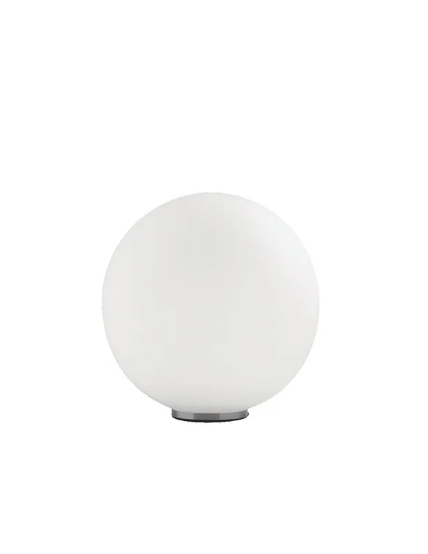 Ideal Lux Mapa Bianco TL1 D40 lampada sfera vetro da tavolo Professionale