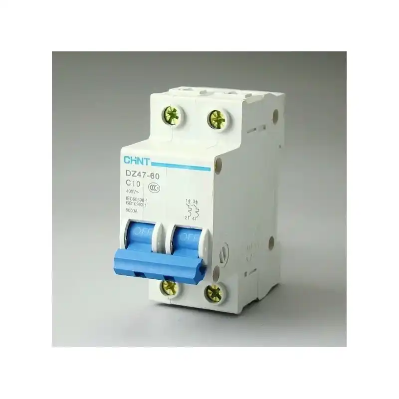 Promozione interruttore modulare 2 poli 32a 4,5ka curva c interruttore magnetotermico da guida din quadro chint 41210 186469