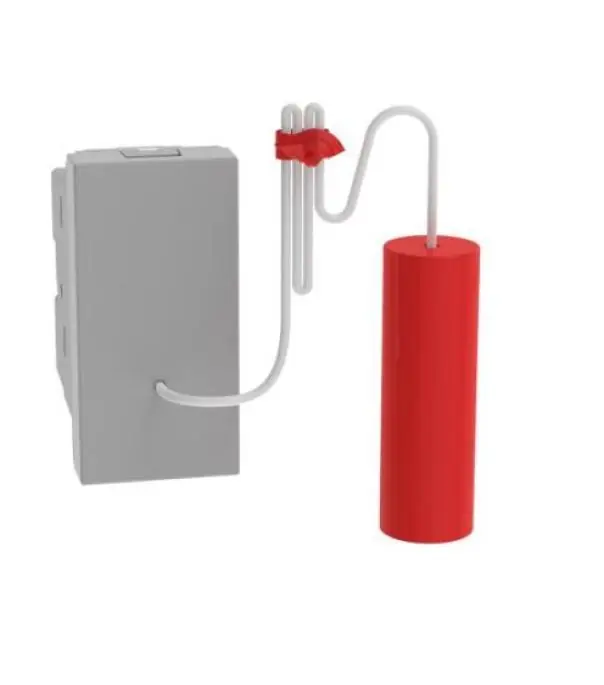Promo Stagionale Pulsante a tirante Bticino MatixGo 1P 10A 1 modulo grigio - JG4033