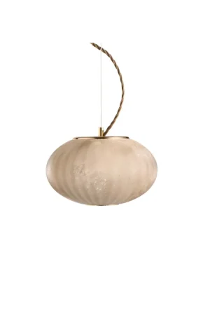 Di Tendenza Lampadario a sospensione moderno in vetro murano ambra luxury m130